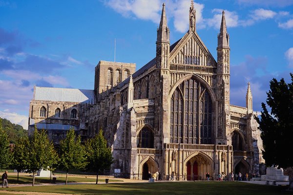 597084 Winchester Cathedral, Hampshire, England A4 Photo Print