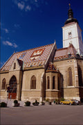 597090 St. Mark's Church, Zagreb, Croatia A4 Photo Print