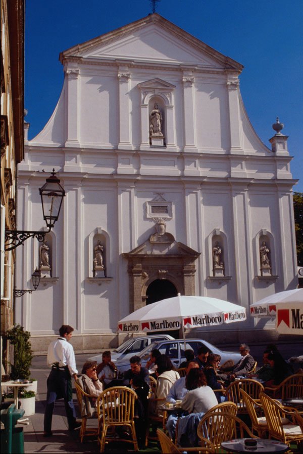 597091 St. Catherine's Cathedral, Zagreb, Croatia A4 Photo Print