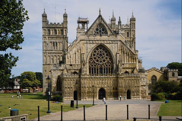 597093 Exeter Cathedral, England A4 Photo Print