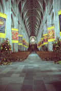 597098 Interior, Winchester Cathedral A4 Photo Print