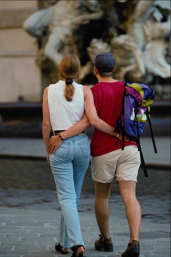 598058 Couple A4 Photo Print