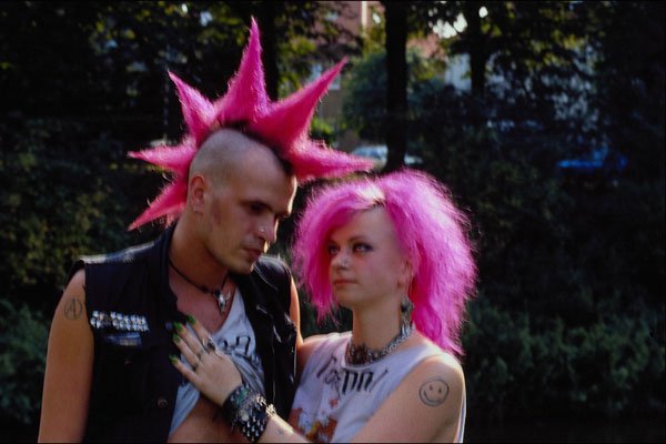 598095 Punks, Hanover, Germany A4 Photo Print