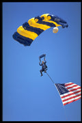 599011 Skydiver, San Diego, California A4 Photo Print