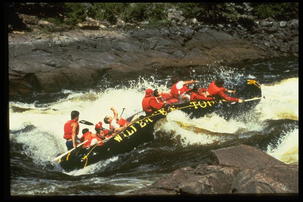 599016 White water Rafting, Ottawa River, Canada A4 Photo Print