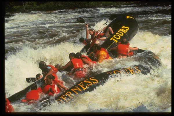 599017 White water Rafting, Ottawa River, Canada A4 Photo Print