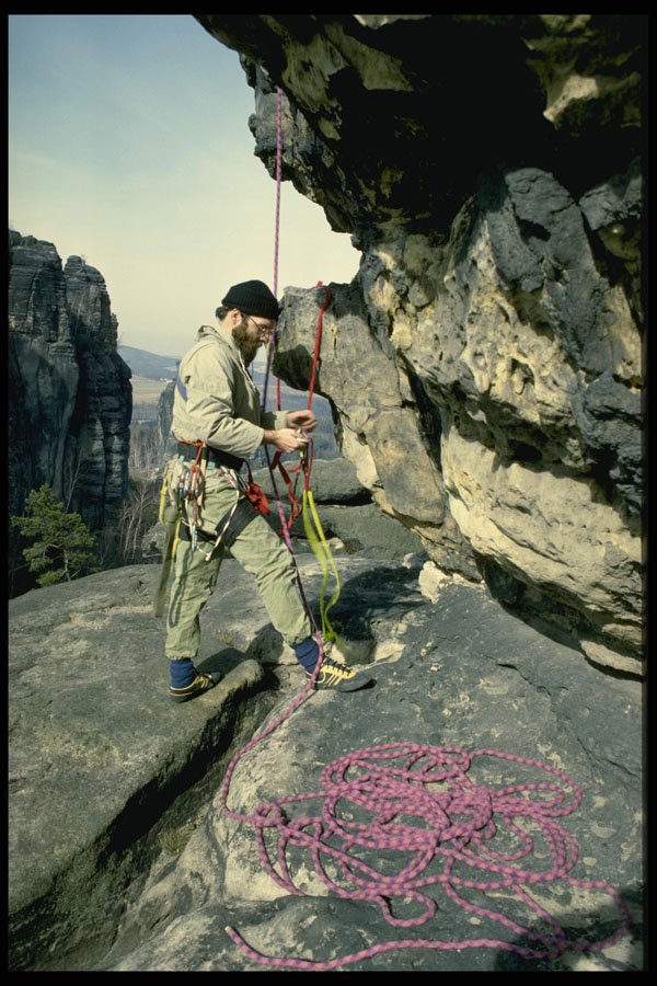 599029 Rock Climbing, Romania A4 Photo Print