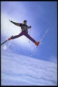 599037 Ski Action, Ste. Foy A4 Photo Print