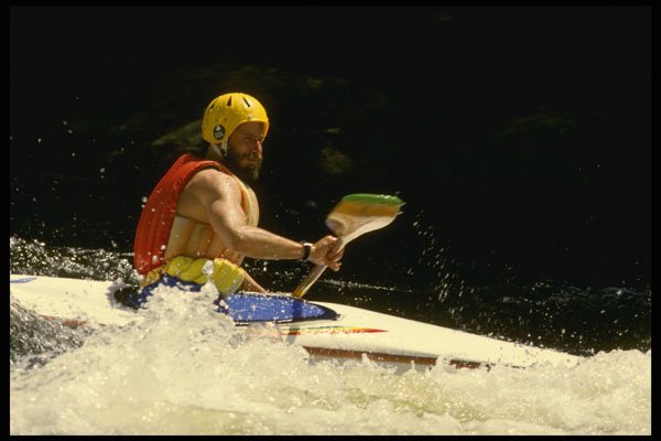 599042 Kayaking Near Grand Falls, Newfoundland A4 Photo Print