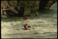 599060 2K, 1C Bow River, Rock Backdrop, Alberta, Canada A4 Photo Print