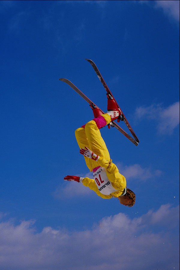599062 Freestyle, Men's Aerials A4 Photo Print