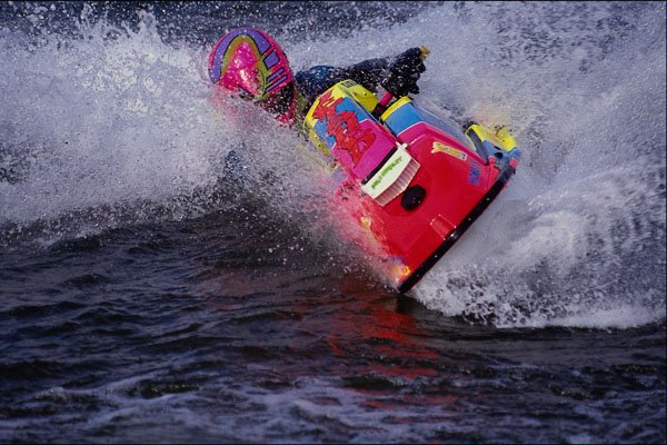 599067 Jet Skier A4 Photo Print