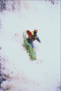 599071 Canoeist Shaun Baker, Waterfall Canoeing, Wales, U.K. A4 Photo Print