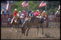 599093 Bareback Riding, Gerry Rodeo, Upstate N.Y. A4 Photo Print