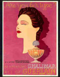 5H guerlain shalimar perfume 1920s Advert A4 Photo Print