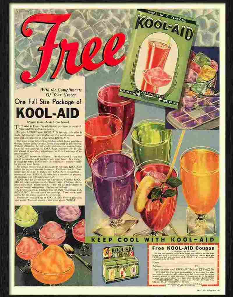 5K kool aid Advert A4 Photo Print