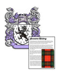 Fullerd Surname Coat of Arms A4 Photo Print