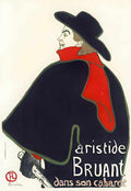 6 Aristide Bruant Vintage Advert A4 Photo Print