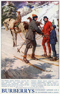6 Burberrys Winter Vintage Advert A4 Photo Print
