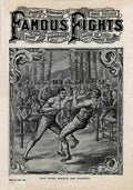 6 Deaf Burke v Tom Vintage Advert A4 Photo Print
