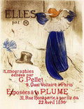 6 Elles 1896 Vintage Advert A4 Photo Print