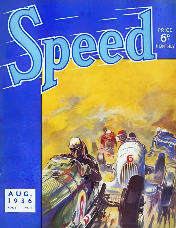 6 Speed August 193 Vintage Advert A4 Photo Print
