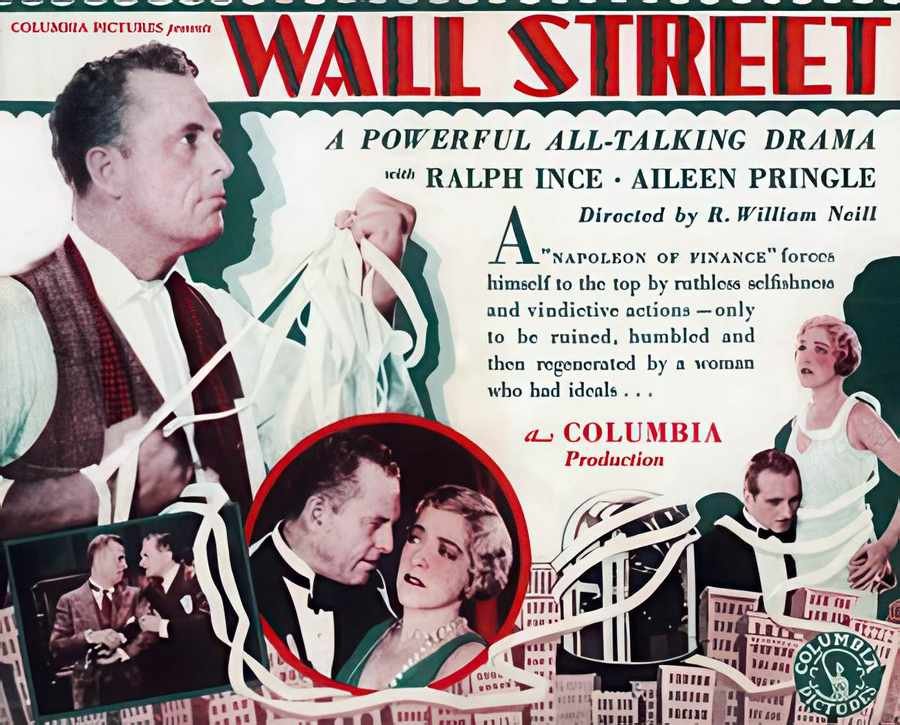 6 Wall Street Vintage Advert A4 Photo Print