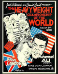 6 ali vs brian london boxing program Advert A4 Photo Print