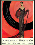 6 art deco fashion advert Advert A4 Photo Print