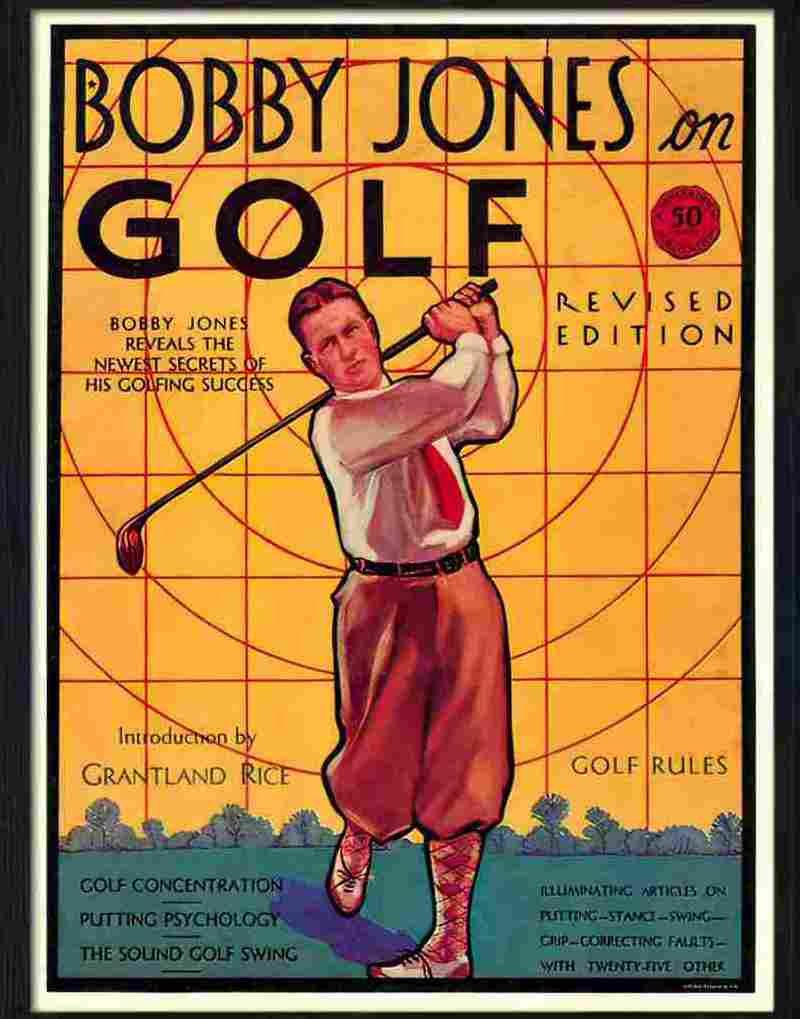 6 bobby jones on golf Advert A4 Photo Print
