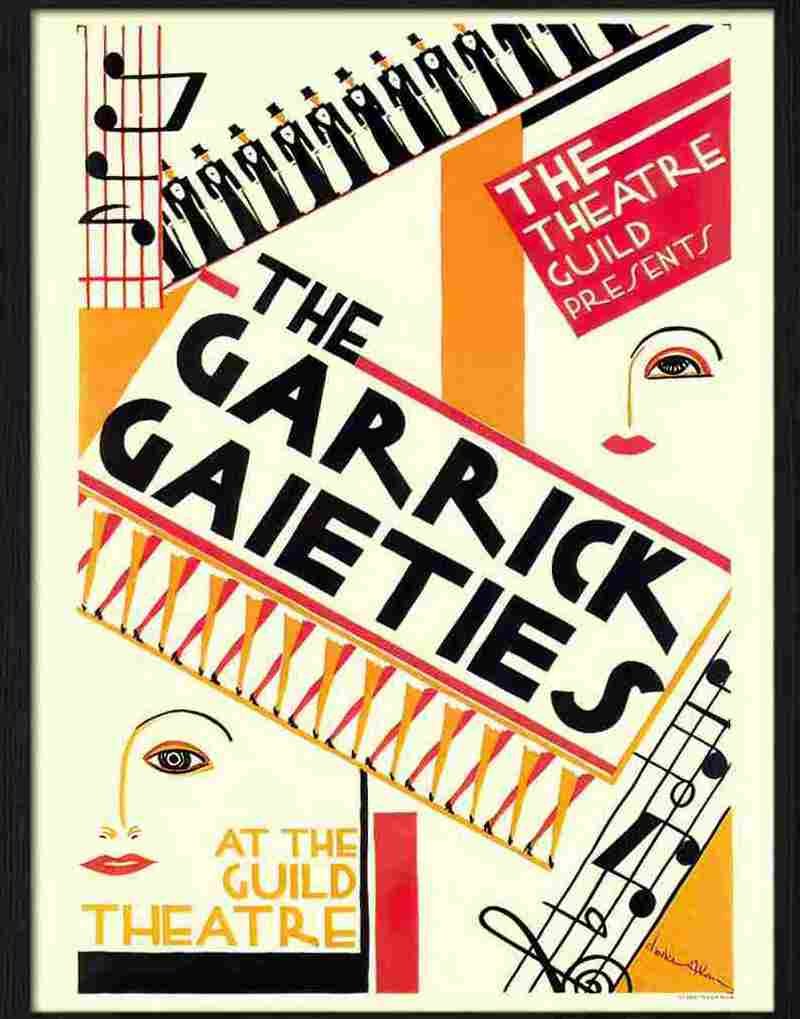 6 garrick gaieties theatre poster Advert A4 Photo Print