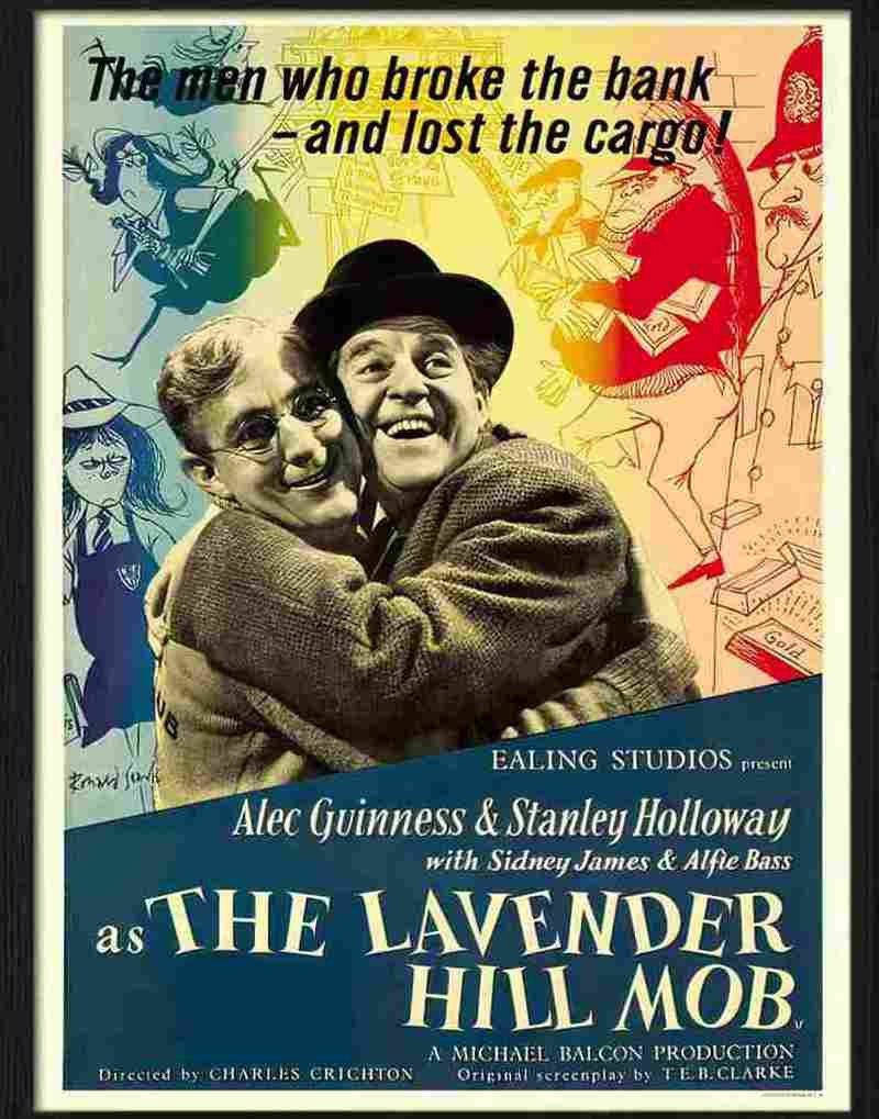 6 lavender hill mob movie poster Advert A4 Photo Print