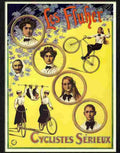 6 les fluher circus poster 1910 Advert A4 Photo Print