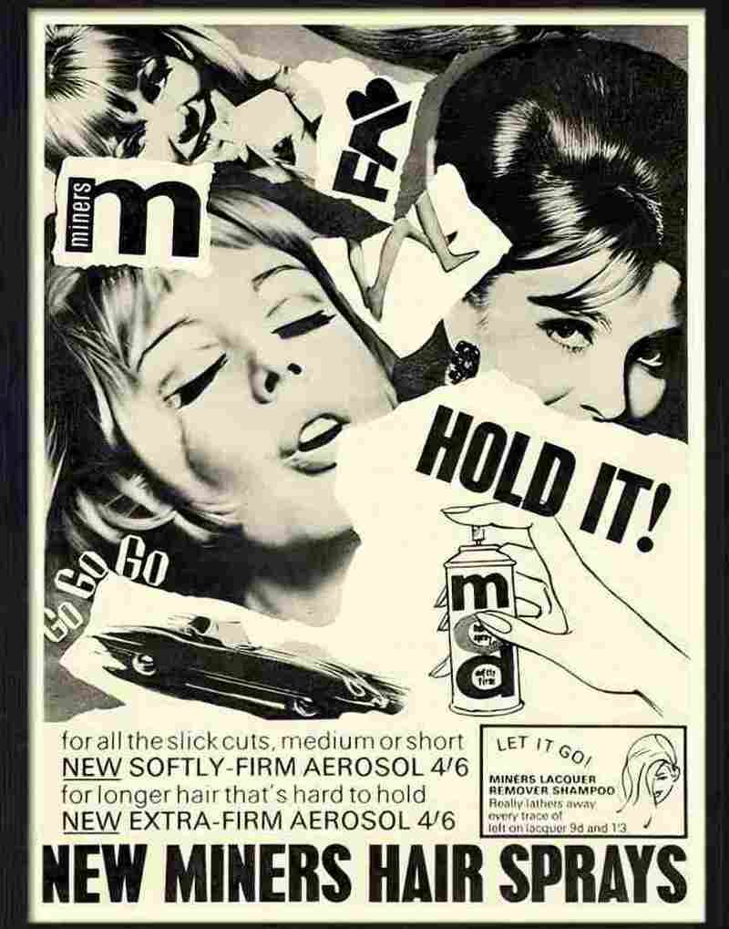 6 mod hairspray Advert A4 Photo Print