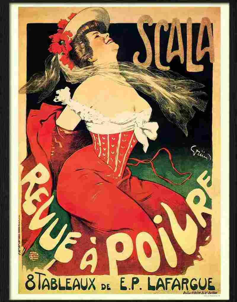 6 revue a poilre jules alexandre grun Advert A4 Photo Print