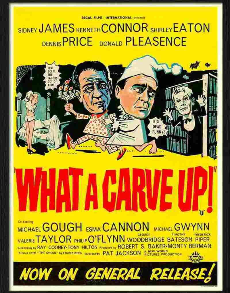 6 what a carve up sid james movie poster 2 Advert A4 Photo Print