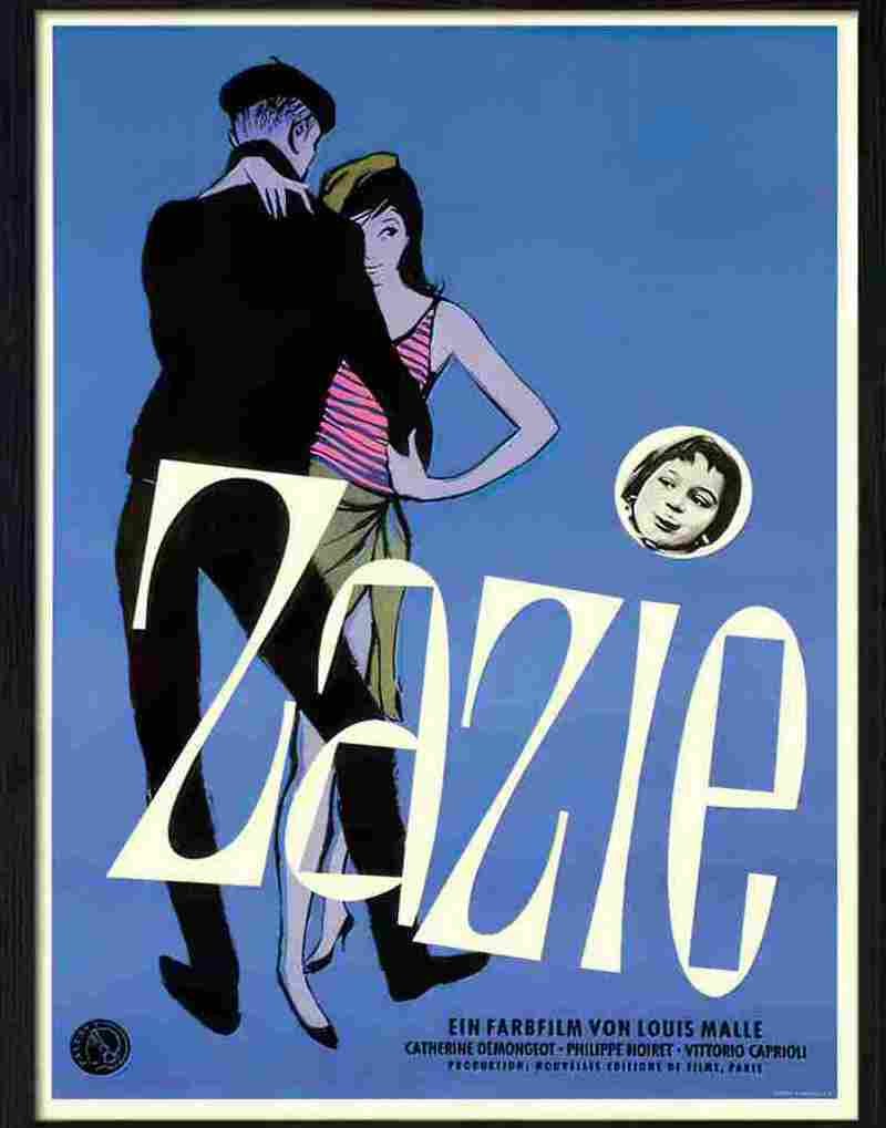 6 zazie 2 Advert A4 Photo Print