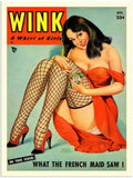 60 wink glamour magazine cover 2 Vintage Advert A4 Photo Print