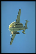 601000 U.S. Navy Anti submarine Warfare Radar Aircraft A4 Photo Print