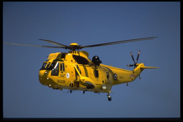 601003 RAF Sea King, Search And Rescue Helicopter A4 Photo Print