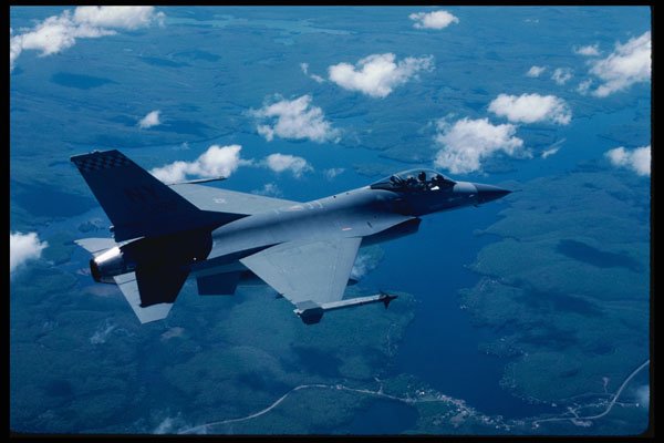 601015 F 16 Fighting Falcon, 174th Nyang, Syracuse A4 Photo Print