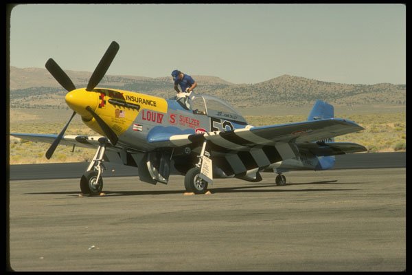 601031 P 51 Mustang A4 Photo Print