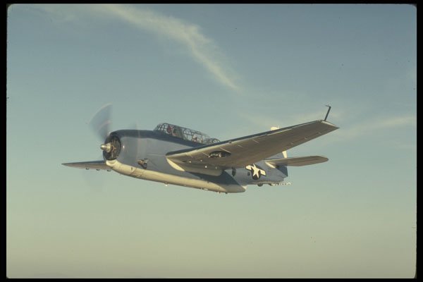 601033 Grumman TBM Avenger Chino Air Museum A4 Photo Print
