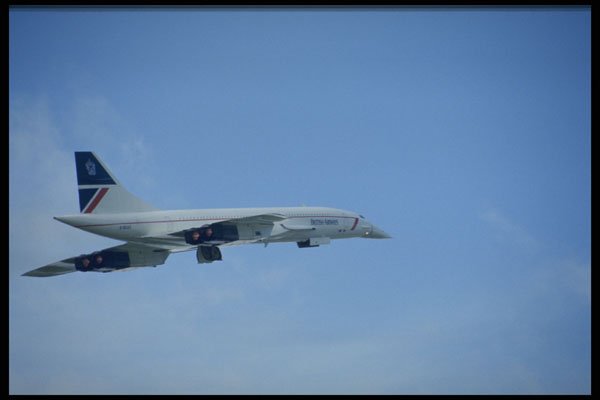 601063 BA Concorde, Take off, Heathrow A4 Photo Print