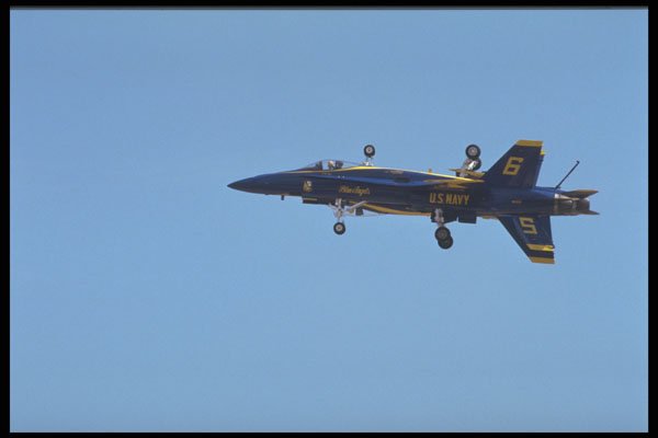 601080 McDonnell Douglas F 18 U.S. Navy Blue Angels A4 Photo Print