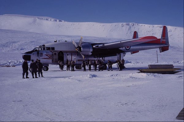 601098 RCAF C119 Box Car, Saglek, Labrador, Canada A4 Photo Print