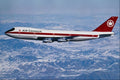 601099 Air Canada 747 Over Rocky Mountains A4 Photo Print