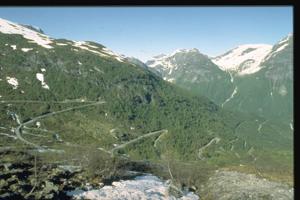 603018 Gaular Mountain, Sogn, Norway A4 Photo Print