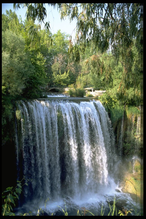 603038 Duden Waterfall, Near Antalya, Turkey A4 Photo Print
