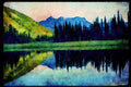 603042 Peter Laugheed Provincial Park, Canada A4 Limited Edition Watercolour Print